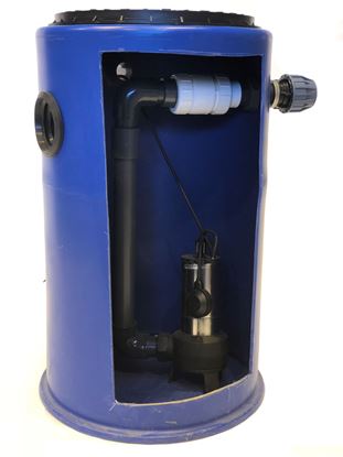 Picture of 300Ltr Single Macerator Sewage Pump Station, Ideal for extensions, Kitchens, Single w/c's and Annex's