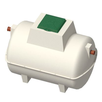 Picture of Marsh Ensign 8 Person Domestic / Home sewage Treatment Plant - Gravity - Suitable for house with usage of 8 people